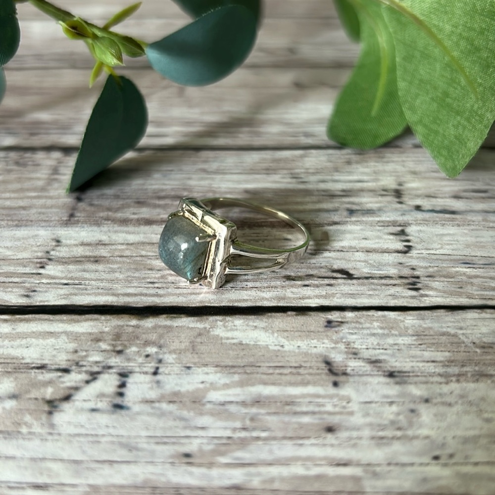 NWOT Sundance Sterling Silver Labradorite Ring (Size: 9.25) - Picture 7 of 15